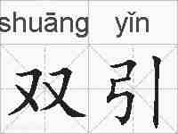 双引的拼音