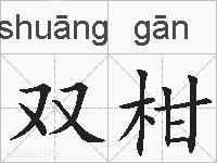 双柑的拼音