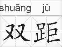 双距的拼音
