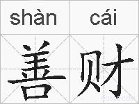 善财的拼音