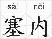 塞内的拼音