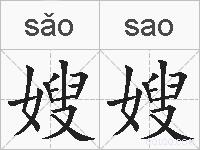 嫂嫂的拼音
