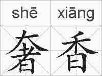 奢香的拼音