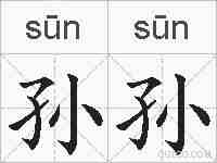 孙孙的拼音