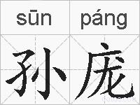 孙庞的拼音