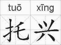 托兴的拼音