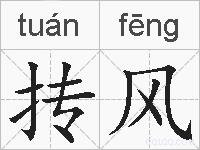 抟风的拼音