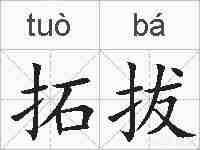 拓拔的拼音