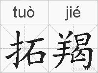 拓羯的拼音