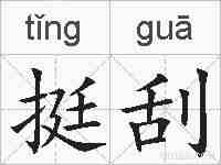 挺刮的拼音