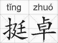 挺卓的拼音