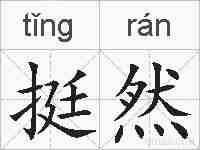 挺然的拼音