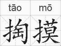 掏摸的拼音