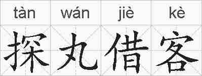 探丸借客的拼音