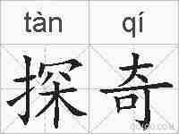 探奇的拼音