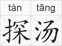 探汤的拼音