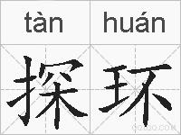 探环的拼音