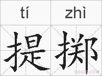 提掷的拼音