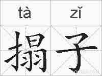 搨子的拼音