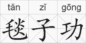 毯子功的拼音