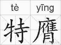 特膺的拼音