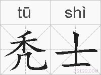 秃士的拼音