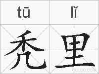 秃里的拼音