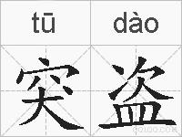 突盗的拼音
