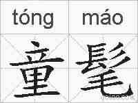 童髦的拼音