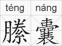 縢囊的拼音