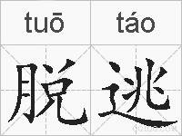 脱逃的拼音