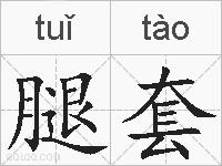 腿套的拼音