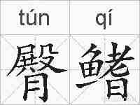臀鳍的拼音