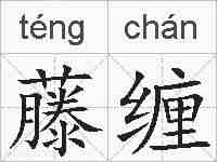 藤缠的拼音