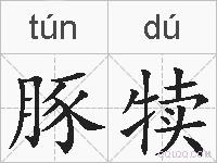 豚犊的拼音