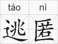 逃匿的拼音