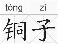 铜子的拼音