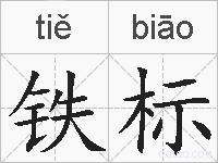 铁标的拼音