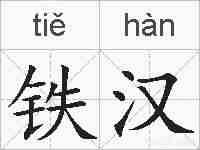 铁汉的拼音