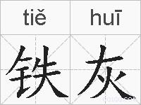 铁灰的拼音