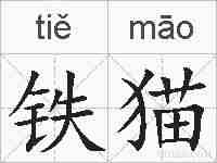 铁猫的拼音