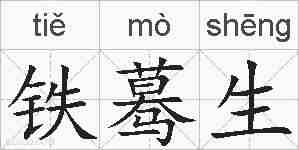 铁蓦生的拼音