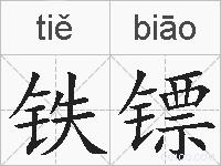 铁镖的拼音