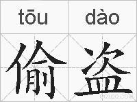 偷盗的拼音
