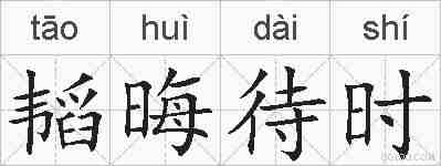 韬晦待时的拼音