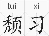 颓习的拼音