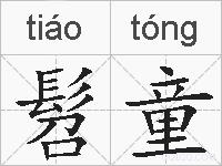 髫童的拼音