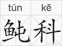 鲀科的拼音