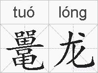 鼍龙的拼音