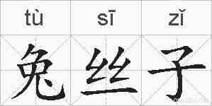 兔丝子的拼音